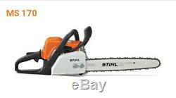 NEW! STIHL MS170 Chainsaw With16 Bar, Tools, Scabbard & Manual FREE SHIP