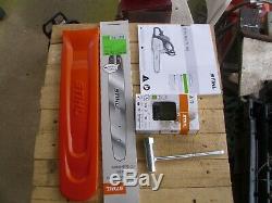 NEW Stihl Ms 170 chain saw with 16 bar, tool and book