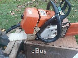 NICE RUNNING STIHL MS440 MAGNUM CHAINSAW with choice of bar