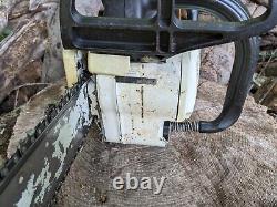 NICE! STIHL MS201t Gas Arborist Top Handle Climbing Chainsaw with Used Bar & Chain