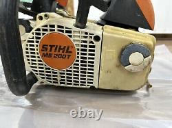 NICE Used Stihl Ms200t Chainsaw Saw High Quality Runs Tree climbing Rare