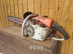 NOT WORKING STIHL 041 Farm Boss Vintage Chainsaw For Parts Or Repair Only