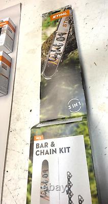 New STIHL 20 Light 04 Bar & 2 Chain Kit No. 6.325.063 81 MS 261 271 3 in 1