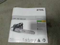 OEM CHAIN SAW STIHL MS 400 C MS400C CHAINSAW VERY NICE SAW 400c