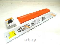 OEM STIHL Chainsaw Saw 20 Rollomatic ES Bar, Chain, Bar Cover #3003 000 8822