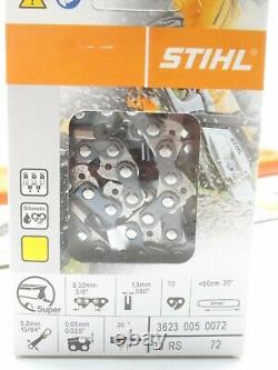 OEM STIHL Chainsaw Saw 20 Rollomatic ES Bar, Chain, Bar Cover #3003 000 8822