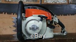 Oem Stihl 090 Av 090av Chainsaw Wrap Handlebar New Oem P&c, Clutch, Runs Excellen