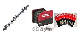 Oregon 3/8.063 Full Chisel Skiptooth Saw Chain 100 ft Reel 75EXJ100U