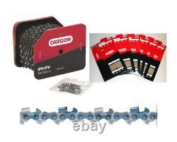Oregon PowerCut Full Chisel Saw Chain 3/8.058 100 ft Reel, 73EXL100U