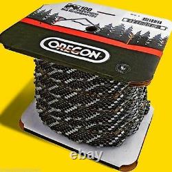 Oregon Semi Chisel Chain 100' Roll 325 Pitch 20bpx100u Fits Husqy Stihl Saws