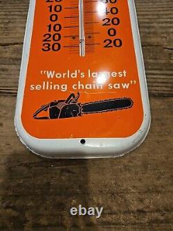 Original Stihl Chainsaw Thermometer Sign 1960s 16 Hardware Store Paint