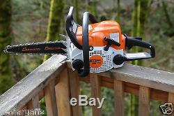 PILTZ Conversion MS170 Stihl 12 inch Carving Saw CHAINSAW 1/4 Pitch Timber Frame