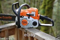 PILTZ Conversion Stihl MS170 HOT SAW 16 inch bar Perfect CHAINSAW Hardnose