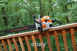 PILTZ Conversion Stihl MS180 HOT SAW 18 inch CANNON bar and Stihl CHAINSAW Sprok