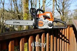 PILTZ Stihl MS180 HOT SAW 20 inch CANNON bar and Stihl Chain Perfect CHAINSAW