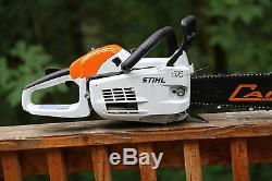 PILTZ Stihl MS201C HOT SAW 20 inch Cannon bar and Chain Perfect CHAINSAW