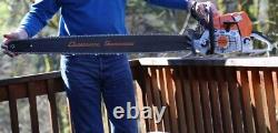 PILTZ Stihl MS661R CHAINSAW HOT SAW Full Chisel 32 inch timber feller handle bar