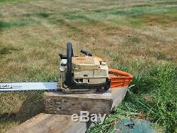 PORTED! STIHL MS 390 chain saw With Pop Up Piston 20 inch FAST SHIPPING