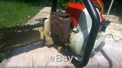 RARE VINTAGE STIHL 08S 56CC CHAINSAW WITH 20 BAR chain saw 08 S antique collect