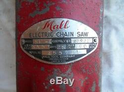 Rare Mall 3E Electric Chain Saw 1E12 Porter Cable Stihl Remington Skil Craftsman