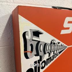 Rare Stihl Oilomatic Chiansaw Chain Guide Diagram With Wood Case 3800-003-6500