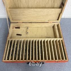 Rare Stihl Oilomatic Chiansaw Chain Guide Diagram With Wood Case 3800-003-6500