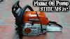 Restoration Amazing Fixing Chain Saw Oil Pump Stihl Ms 382 And Change Sprocket Bearing