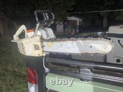 STIHL 009L Chainsaw Very Nice Running Early Model 41CC Saw With 14 Bar & Chain