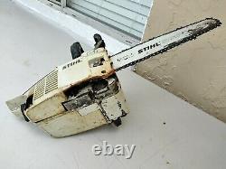 STIHL 009L Electronic Stop Chainsaw Top Handle Arborist Chain Saw Vintage