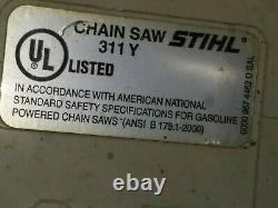 STIHL 009L Electronic Stop Chainsaw Top Handle Arborist Chain Saw Vintage