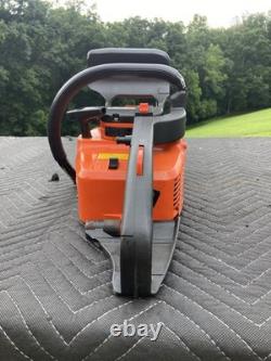 STIHL 011AV Electronic, Non Quickstop Used Running Chainsaw, 12-inch Bar