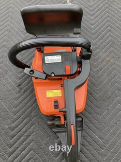 STIHL 011AV Electronic, Non Quickstop Used Running Chainsaw, 12-inch Bar