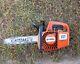 STIHL 015 L Arborist Top Handle Chainsaw With Bar Chain and Case 015L