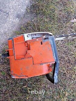 STIHL 015 L Arborist Top Handle Chainsaw With Bar Chain and Case 015L