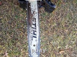 STIHL 015 L Arborist Top Handle Chainsaw With Bar Chain and Case 015L