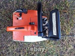 STIHL 015 L Arborist Top Handle Chainsaw With Bar Chain and Case 015L