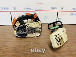 STIHL 020T Top Handle Arborist Chainsaw Powerhead Nice & Runs But Bearing Bad