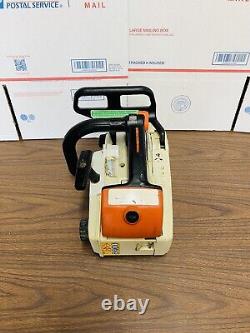 STIHL 020T Top Handle Arborist Chainsaw Powerhead Nice & Runs But Bearing Bad