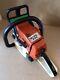 STIHL 024 Chainsaw Powerhead Only. RUNS. 190 PSI Compression Red Lever FREE SHIP