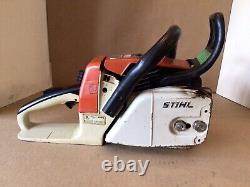 STIHL 024 Chainsaw Powerhead Only. RUNS. 190 PSI Compression Red Lever FREE SHIP