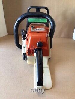 STIHL 024 Chainsaw Powerhead Only. RUNS. 190 PSI Compression Red Lever FREE SHIP