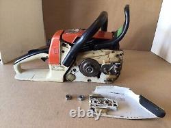 STIHL 024 Chainsaw Powerhead Only. RUNS. 190 PSI Compression Red Lever FREE SHIP