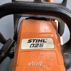 STIHL 025 Chainsaw 45cc 501 2 Cycle Gas Powered Saw 16 Bar / Chain