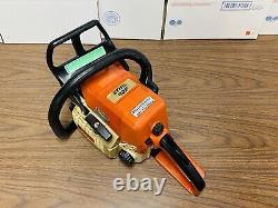 STIHL 025 Chainsaw Powerhead 45cc Project Starts Up Good Comp Read Notes