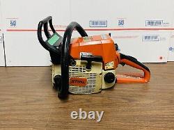 STIHL 025 Chainsaw Powerhead 45cc Project Starts Up Good Comp Read Notes