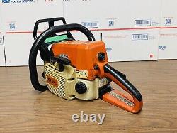 STIHL 025 Chainsaw Powerhead 45cc Project Starts Up Good Comp Read Notes