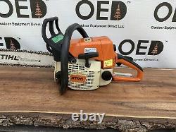 STIHL 025 Wood Boss Chainsaw 45CC 1-OWNER SAW With 18 Bar & New Chain FAST Ship