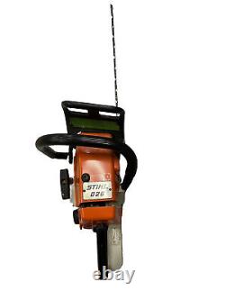 STIHL 026 Chainsaw. Rare Red Lever. Excellent Condition