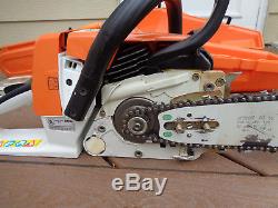 STIHL 026 PRO PROFESSIONAL CHAINSAW With CASE MINT ORIGINAL HARDLY USED