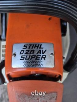 STIHL 028AV Super with18 Bar & Chain
